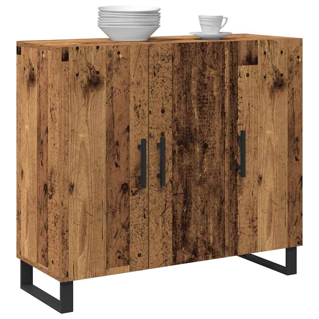Serviesskap Gammelt tre 90 x 34 x 80 cm Konstruert tre