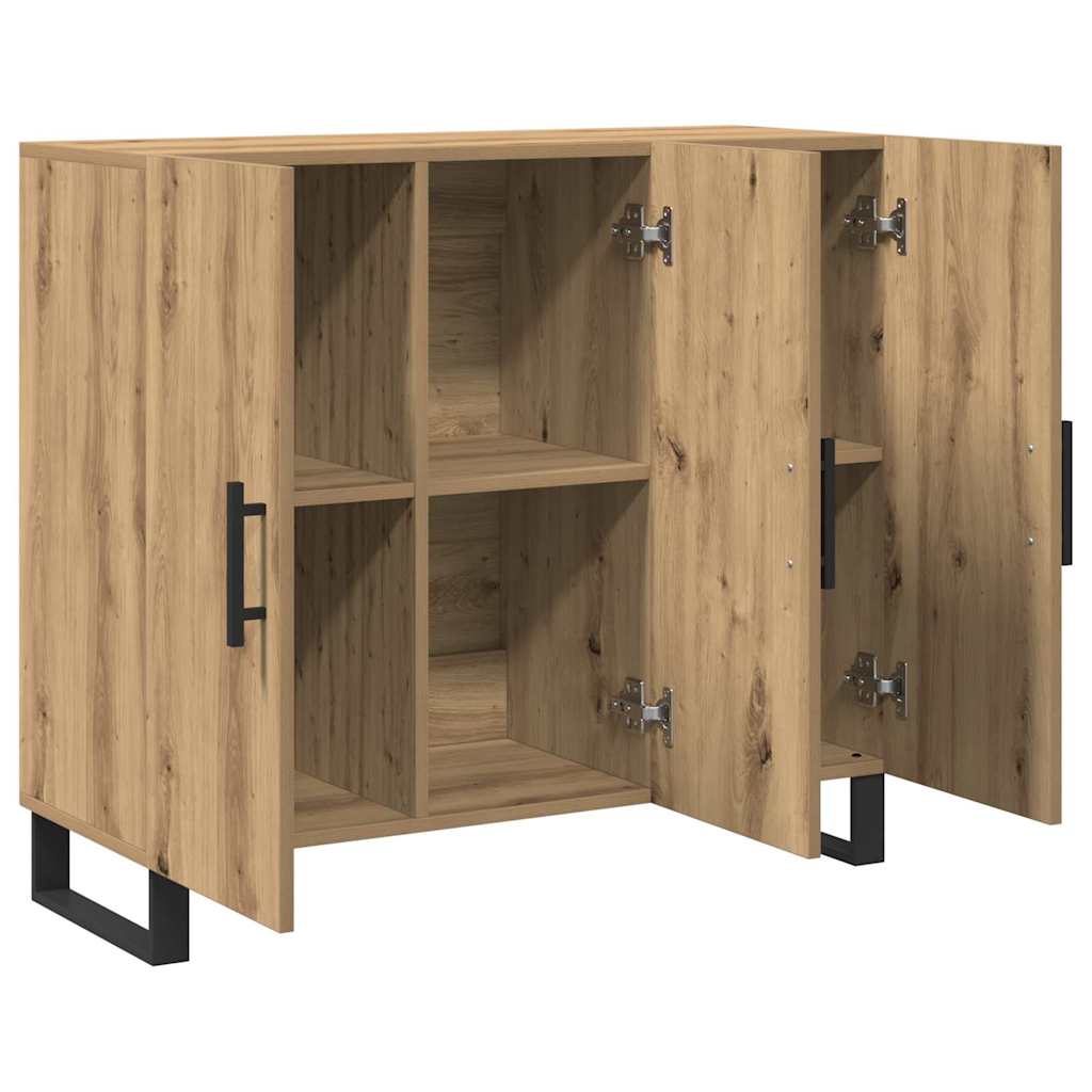 Serviesskap Artisan Eik 90 x 34 x 80 cm Konstruert tre