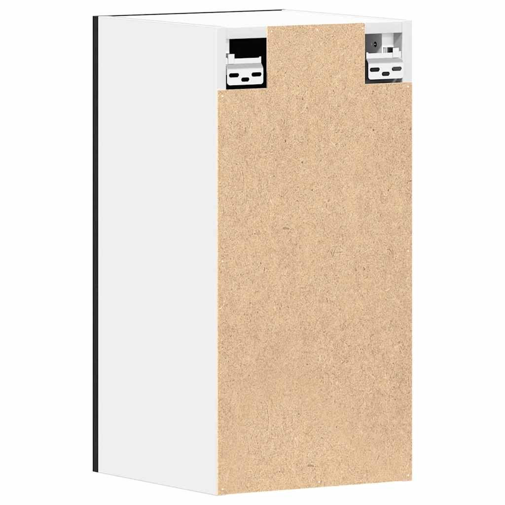 Hengeskap svart eik 30x31x60 cm konstruert tre