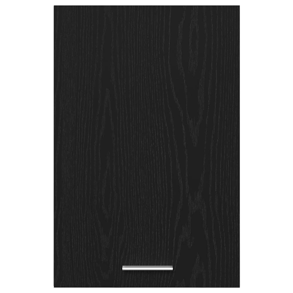 Hengeskap svart eik 40x31x60 cm konstruert tre