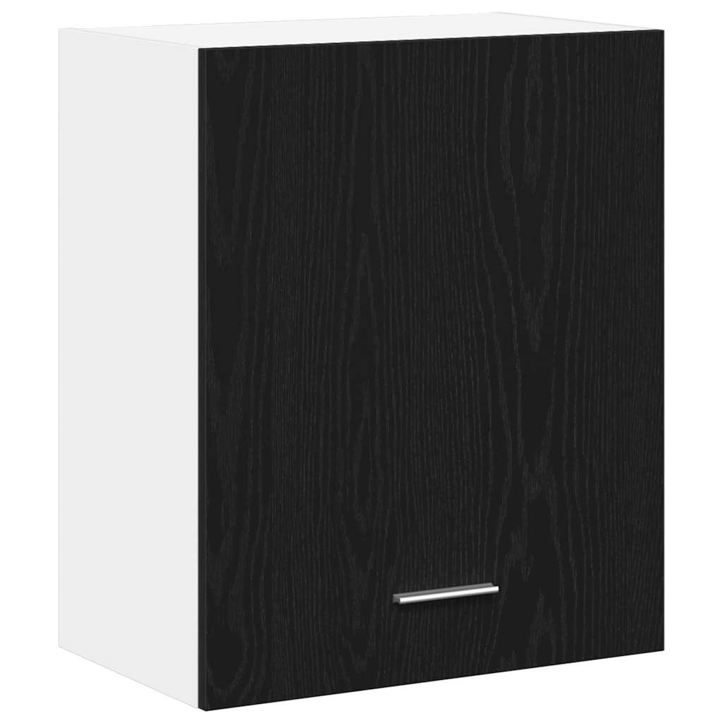 Hengende skap Svart Eik 50 x 31 x 60 cm Konstruert tre