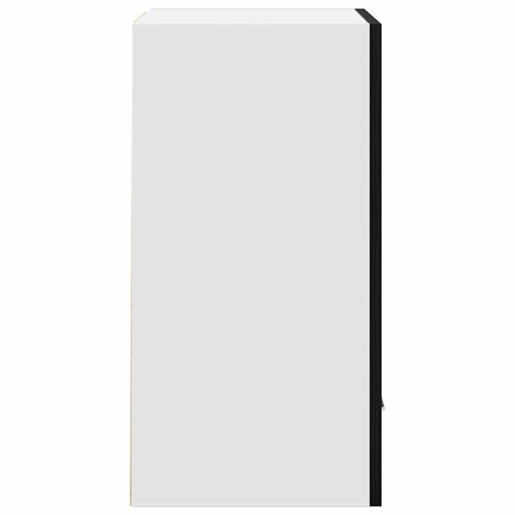 Hengende skap Svart Eik 50 x 31 x 60 cm Konstruert tre