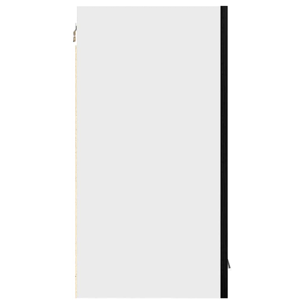 Hengende skap Lyon Svart Eik 60 x 31 x 60 cm Konstruert tre