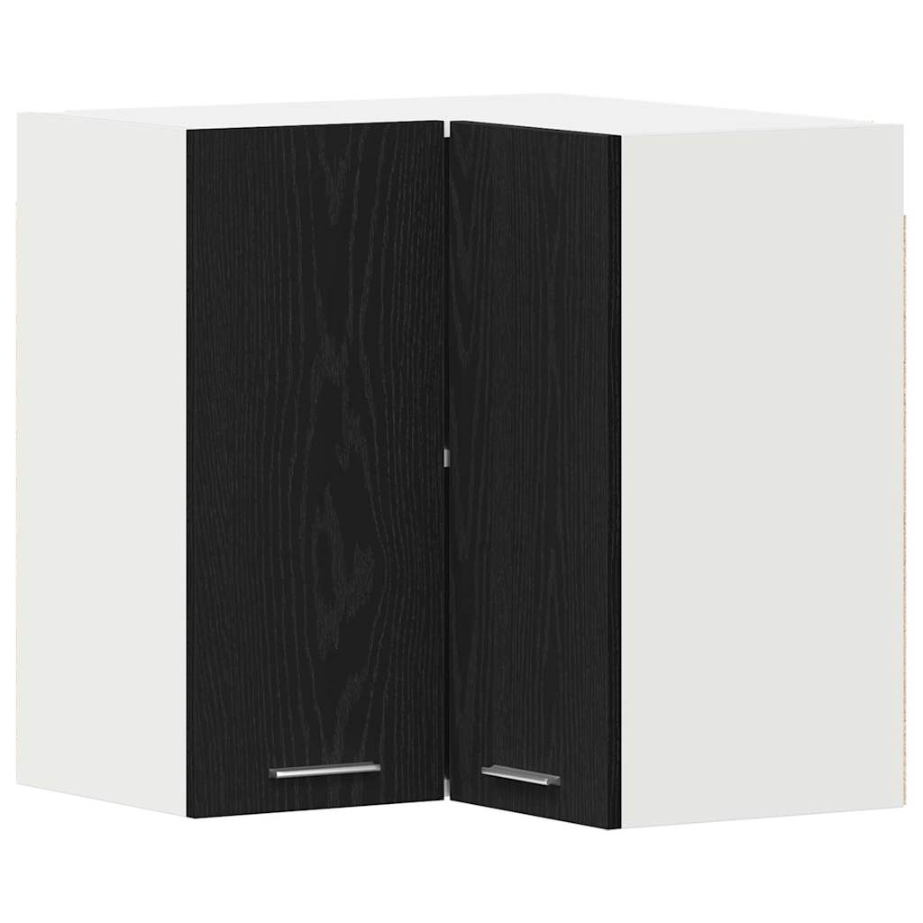 Hengende skap Lyon Svart Eik 57 x 57 x 60 cm Konstruert tre