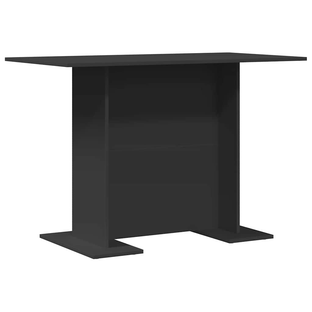 Spisebord Svart 110 x 60 x 75 cm Konstruert tre