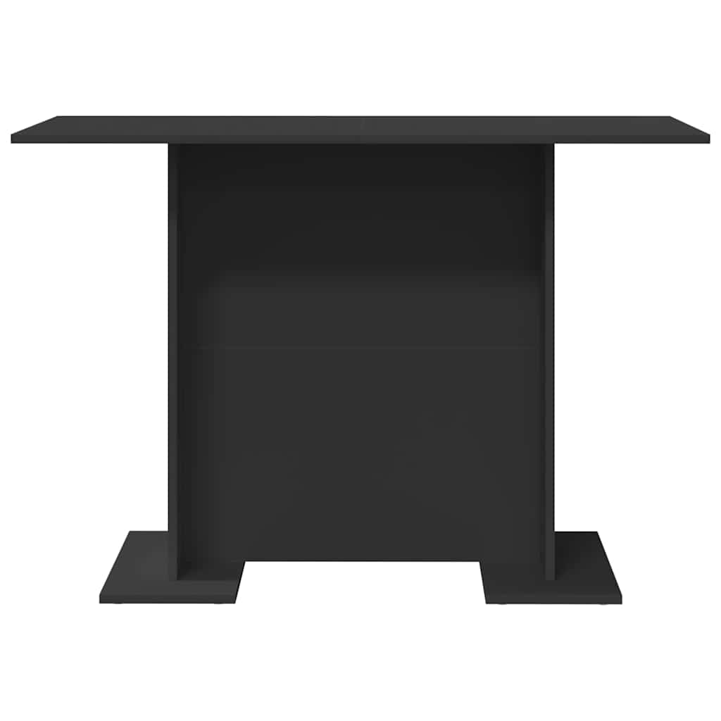 Spisebord Svart 110 x 60 x 75 cm Konstruert tre