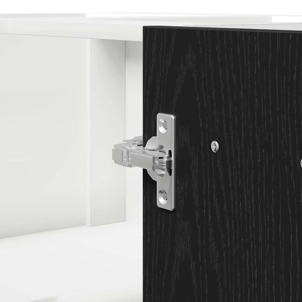Hengende skap Svart Eik 75,5 x 75,5 x 80,5 cm Konstruert tre