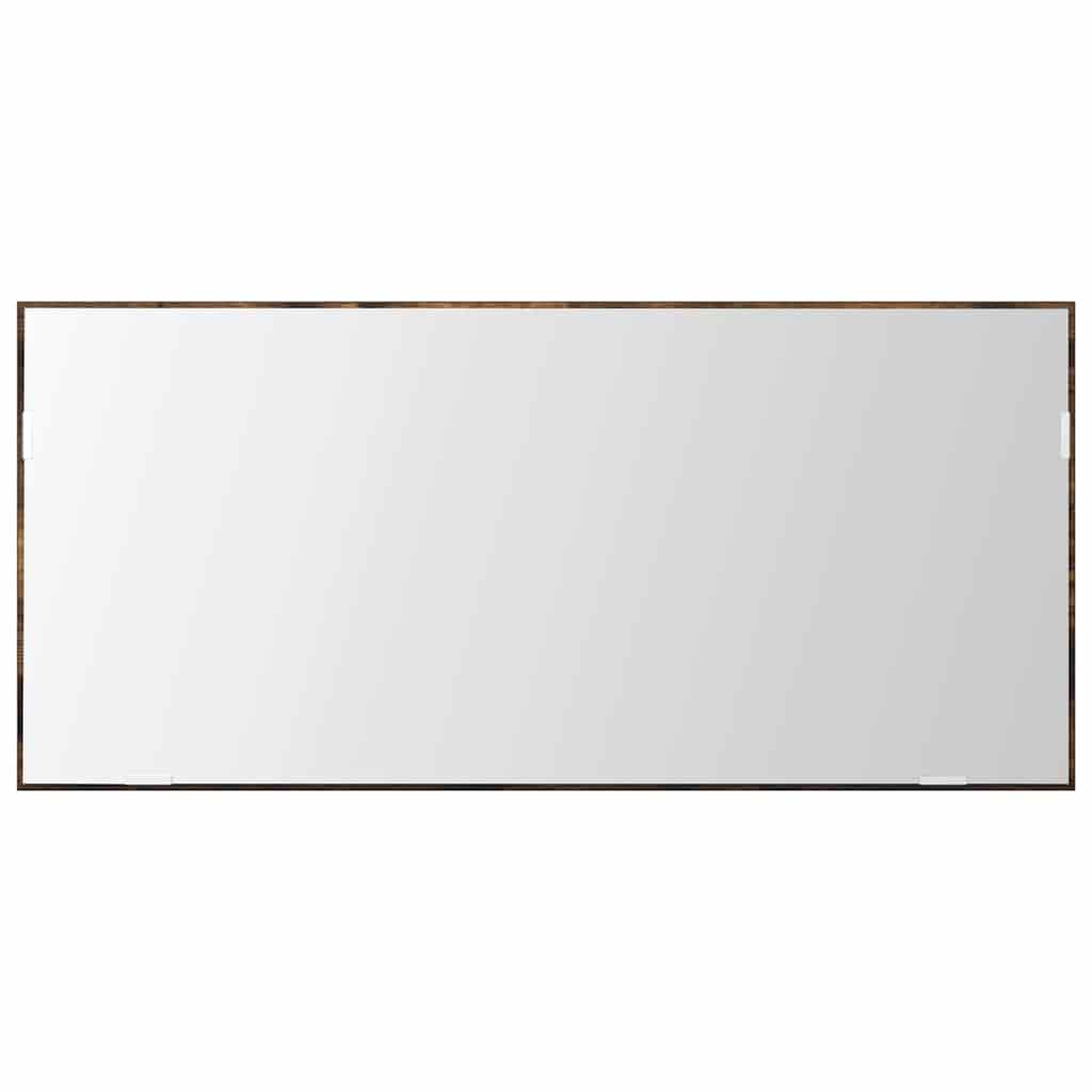 Speil Brun 80 x 37 cm Glass og konstruert tre