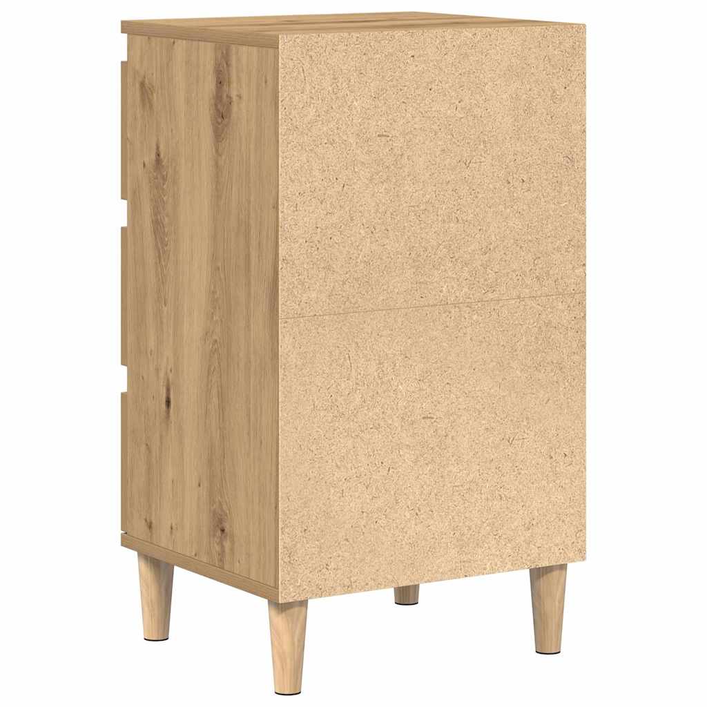 Nattbordskap Artisan Eik 40 x 35 x 70 cm Konstruert tre