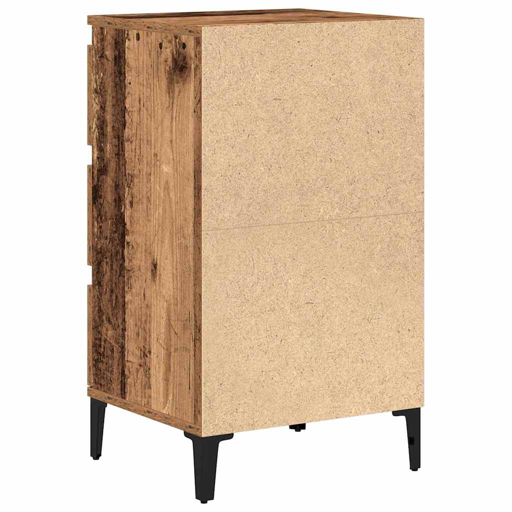 Nattbordskap Gammelt tre 45 x 35 x 44 cm Konstruert tre
