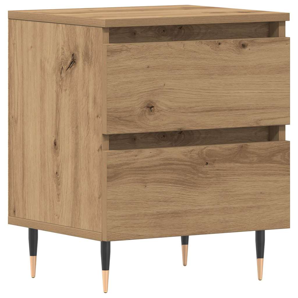Nattbordskap Artisan Eik 40 x 35 x 50 cm Konstruert tre