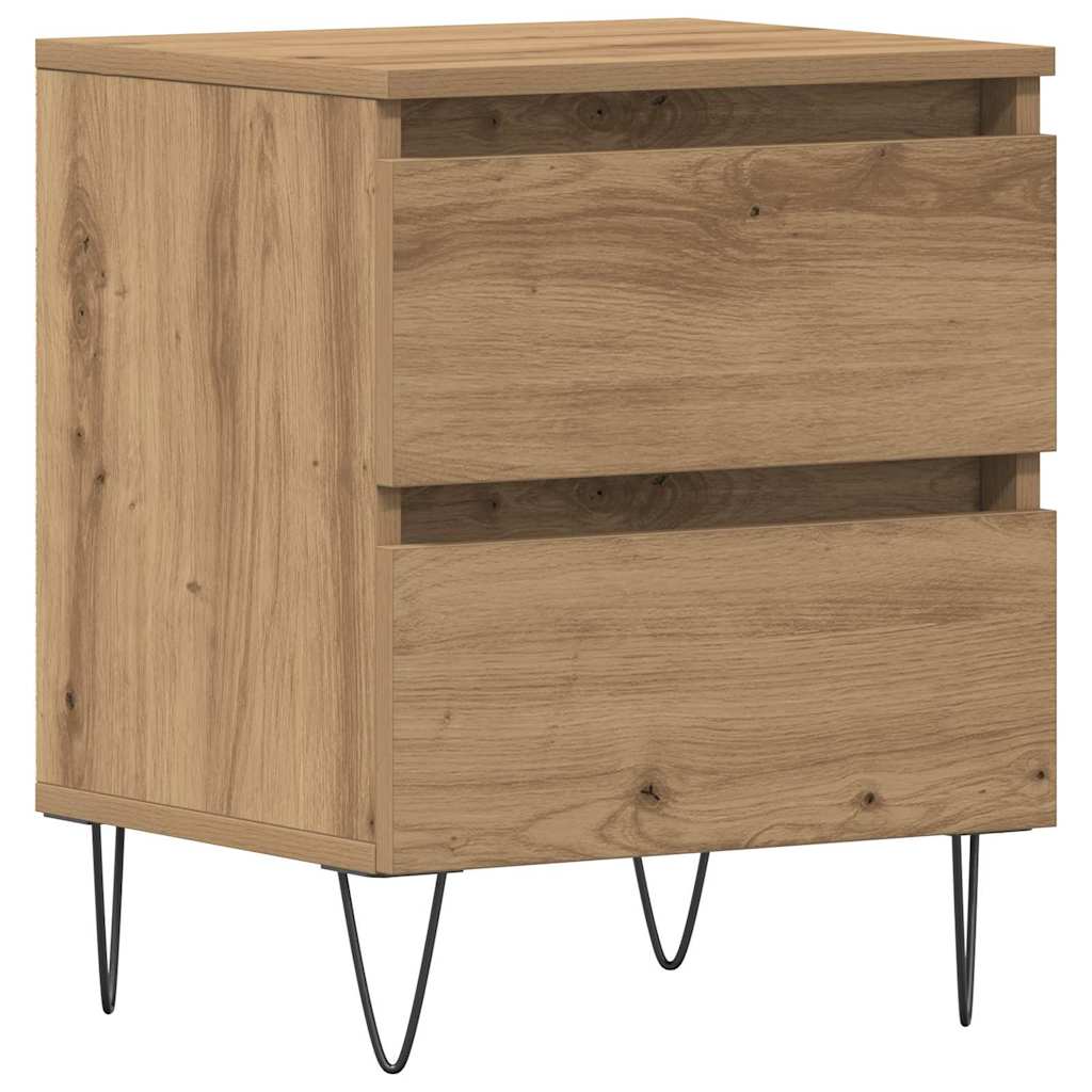 Nattbordskap artisan eik 40 x 35 x 50 cm Konstruert tre