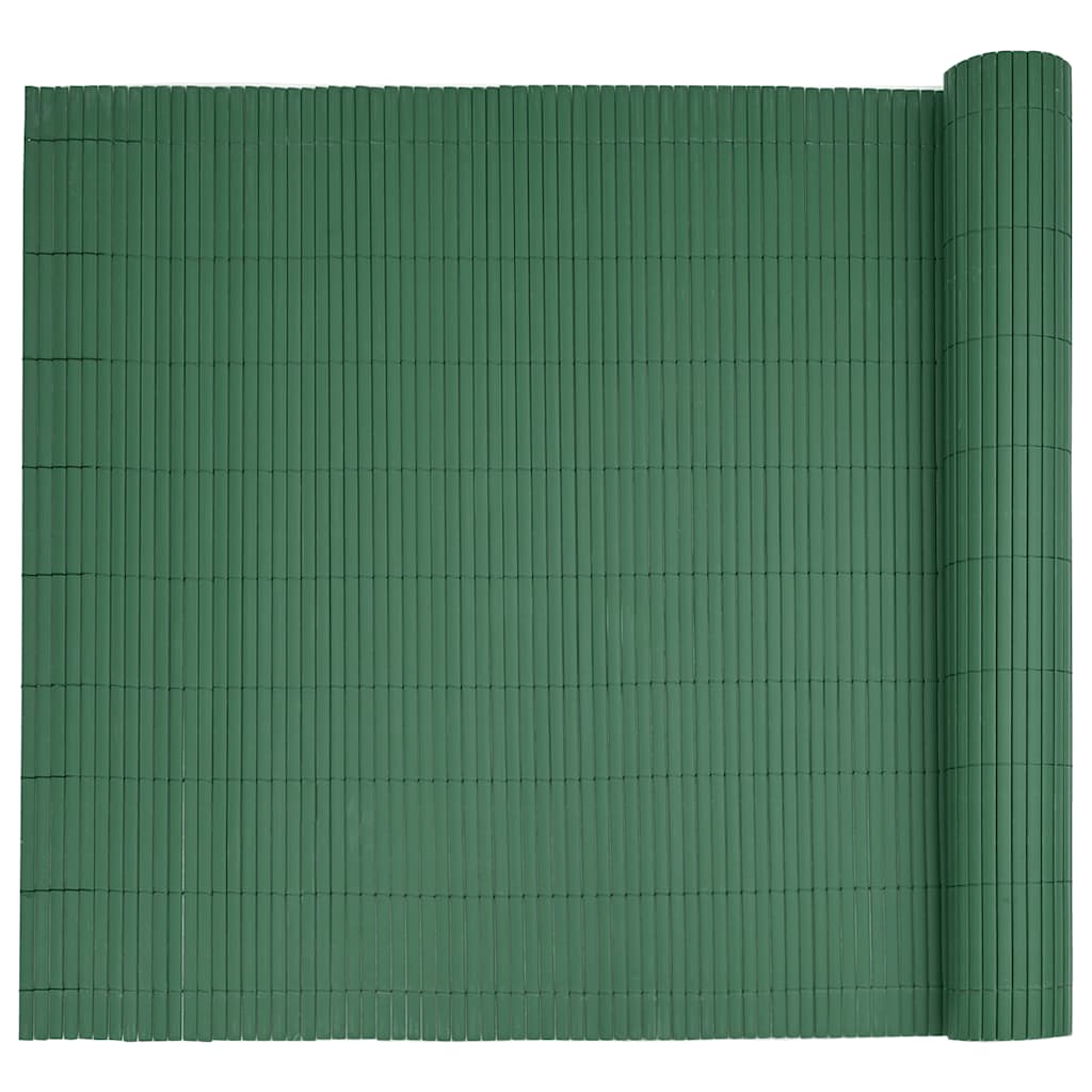 Hagegjerde dobbeltsidig grønn 1,8x5 m PVC