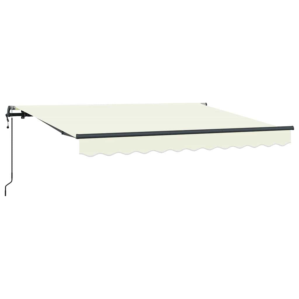Innvendbar Markise Krem 250 x 200 cm stoff vidaXL