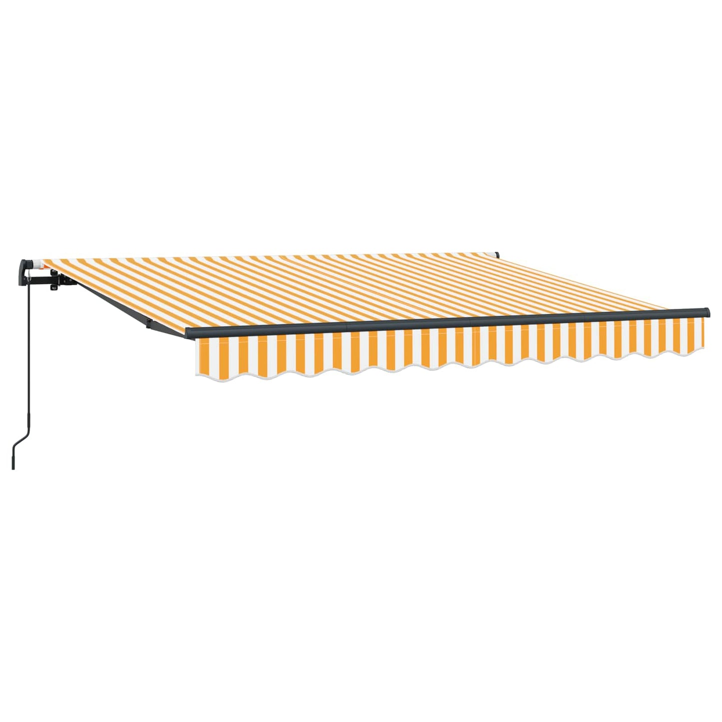 Innvendbar Markise Gul 250 x 200 cm stoff