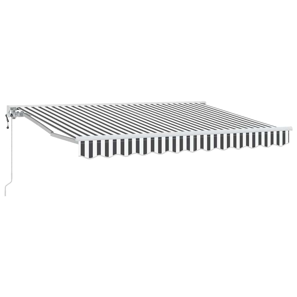 Markiseramme Antrasitt og Hvit 250 x 200 cm