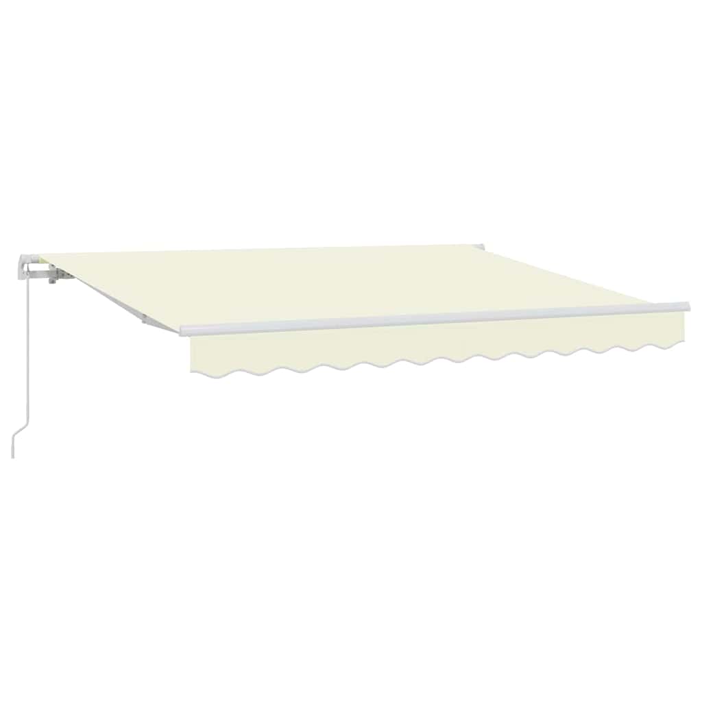 Innvendbar Markise Krem 300 x 200 cm stoff
