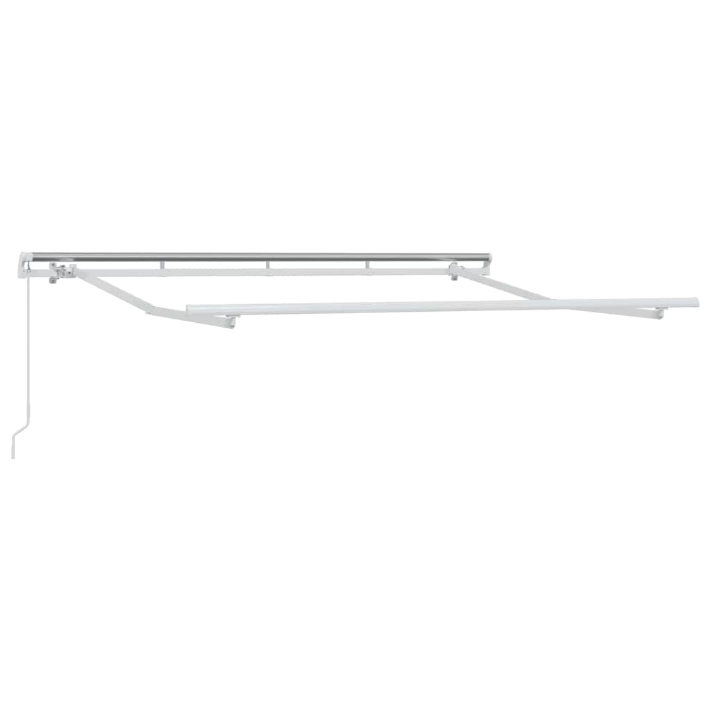 Uttrekkbar markise Burgunder 300 x 200 cm stoff