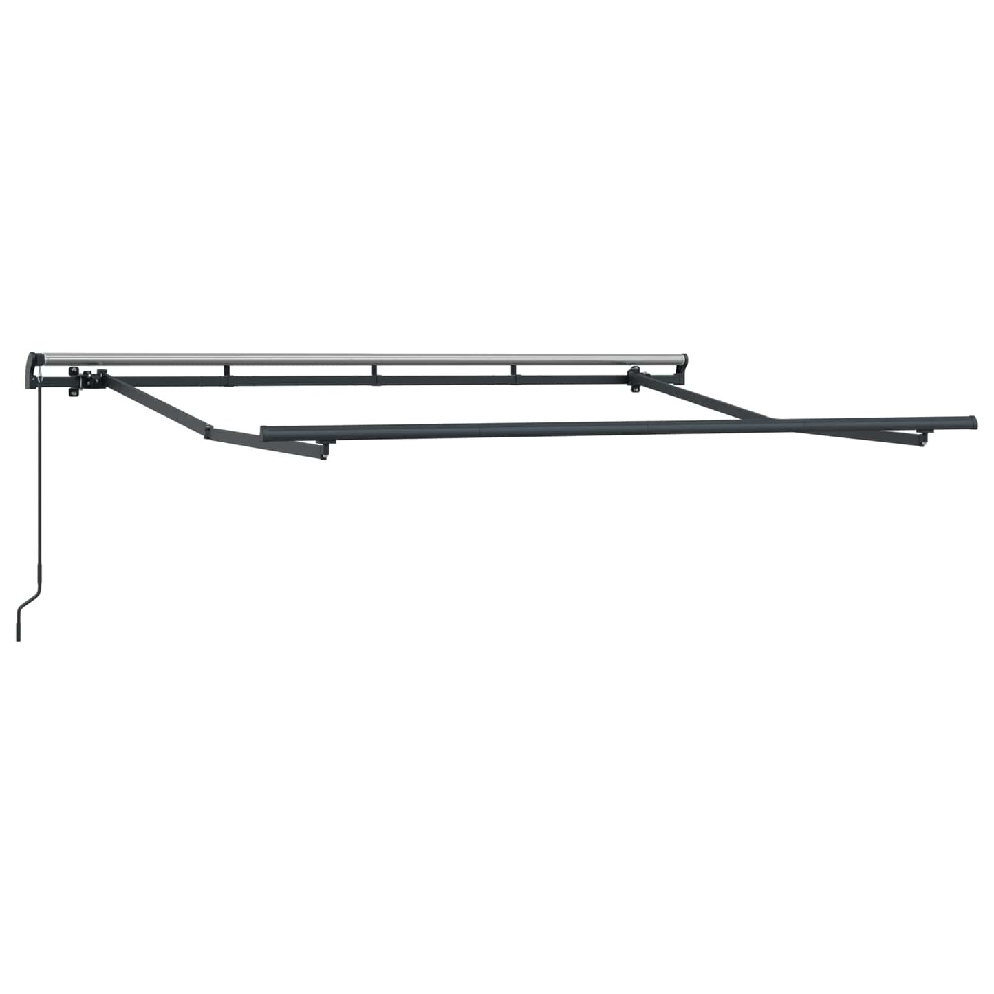 Uttrekkbar markise Burgunder 300 x 200 cm stoff