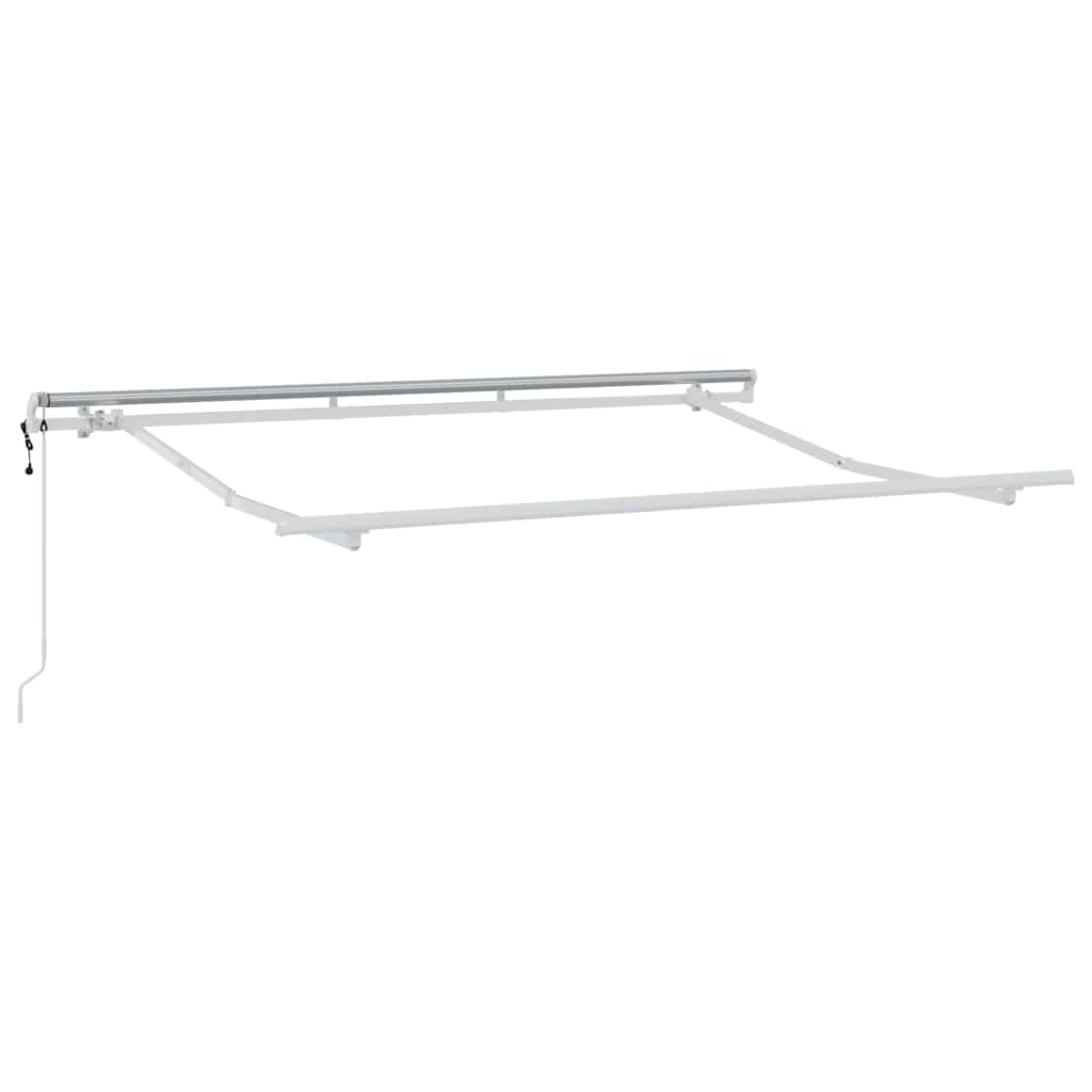 Uttrekkbar markise Burgunder 300 x 200 cm stoff