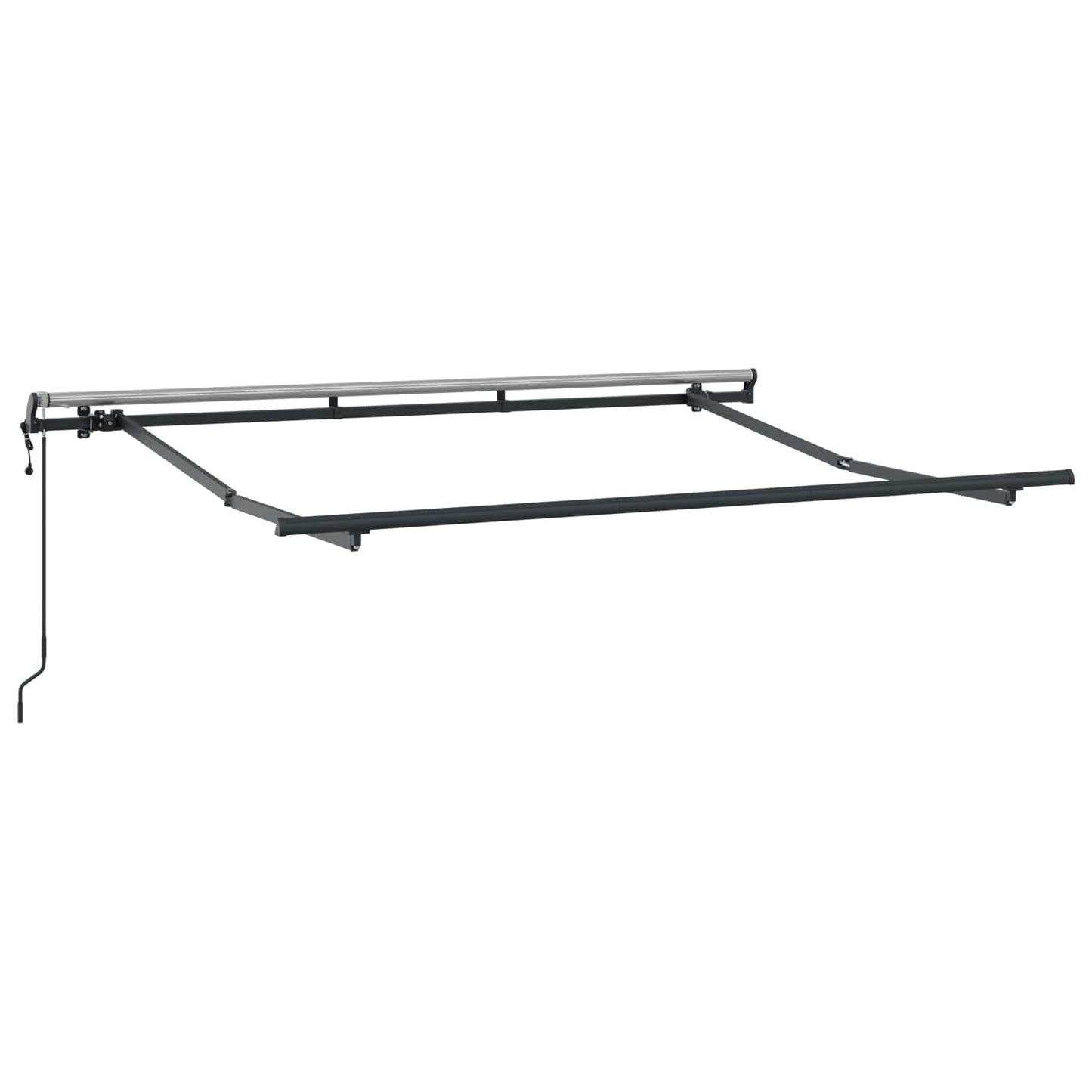 Uttrekkbar markise Burgunder 300 x 200 cm stoff