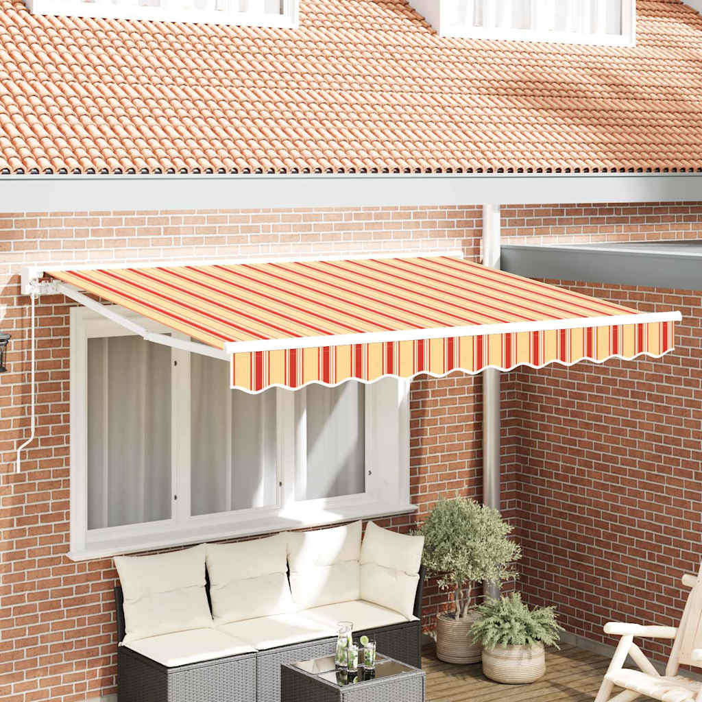 Markiseramme Flerfarget 300 x 200 cm Polyester med PU-belegg