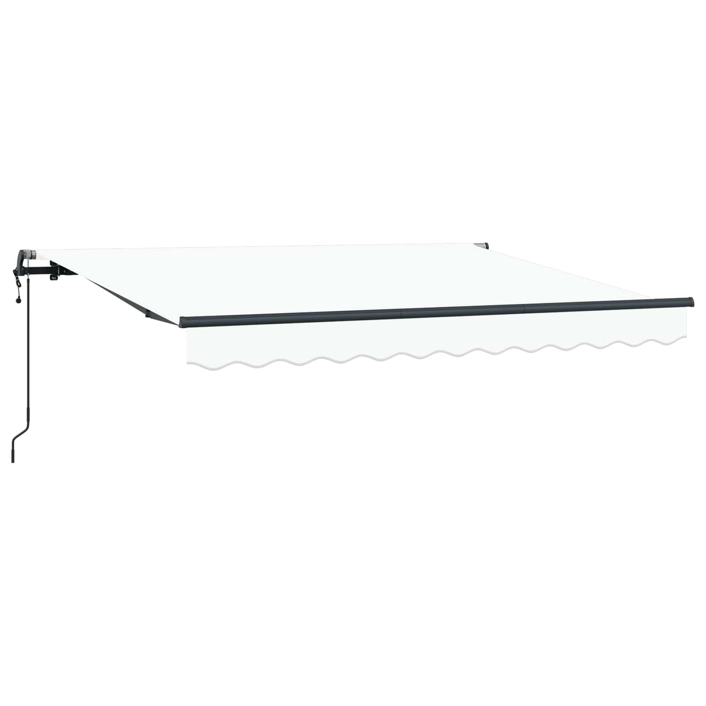 Innvendbar Markise Hvit 300 x 200 cm stoff