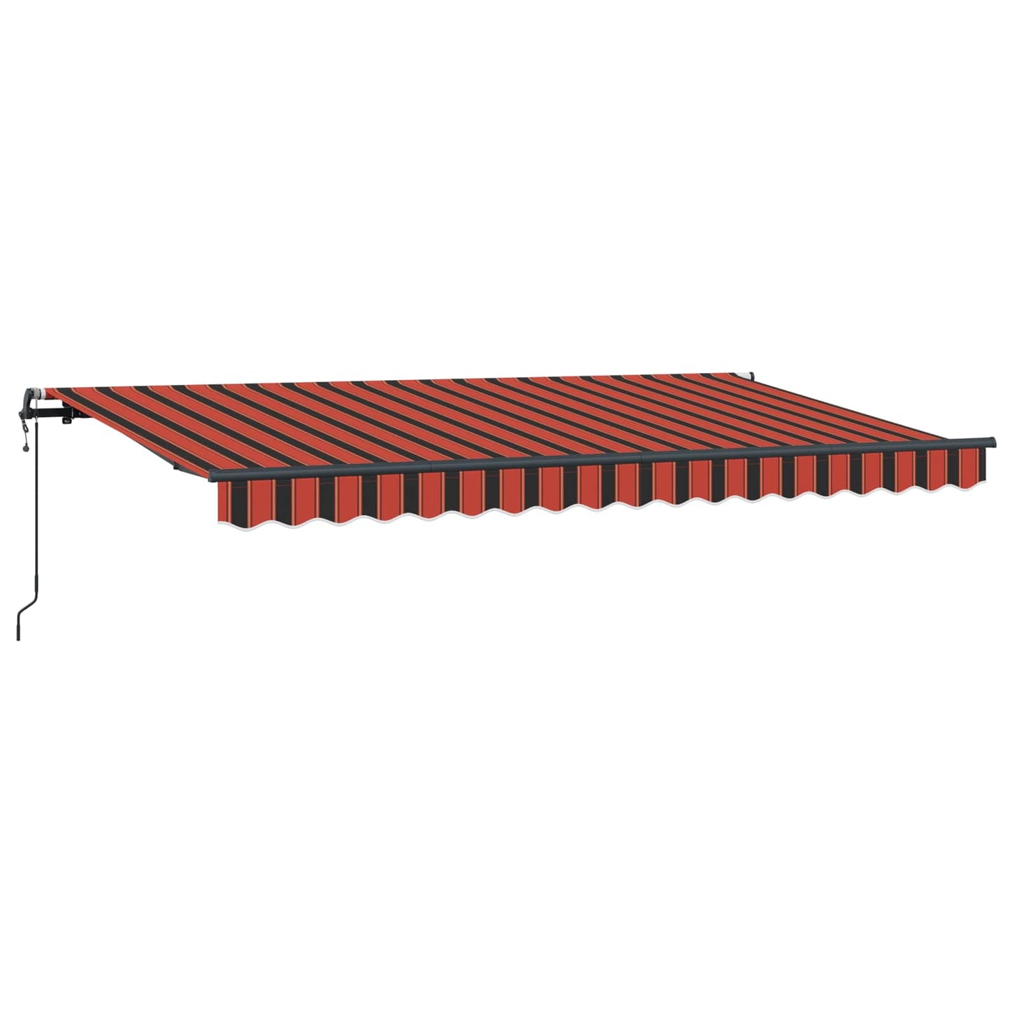 Innvendbar Markise Oransje 350 x 200 cm stoff