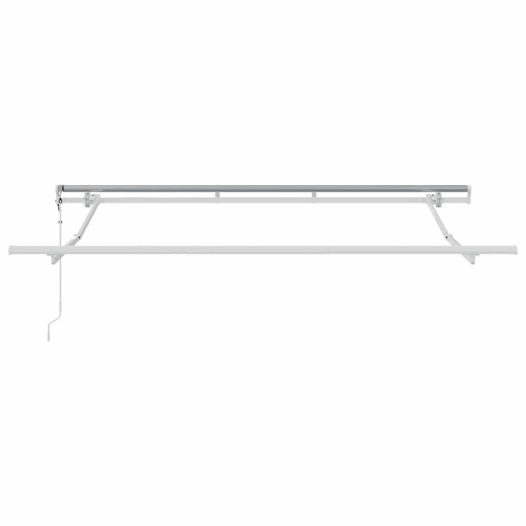 Uttrekkbar markise Beige 350 x 200 cm stoff