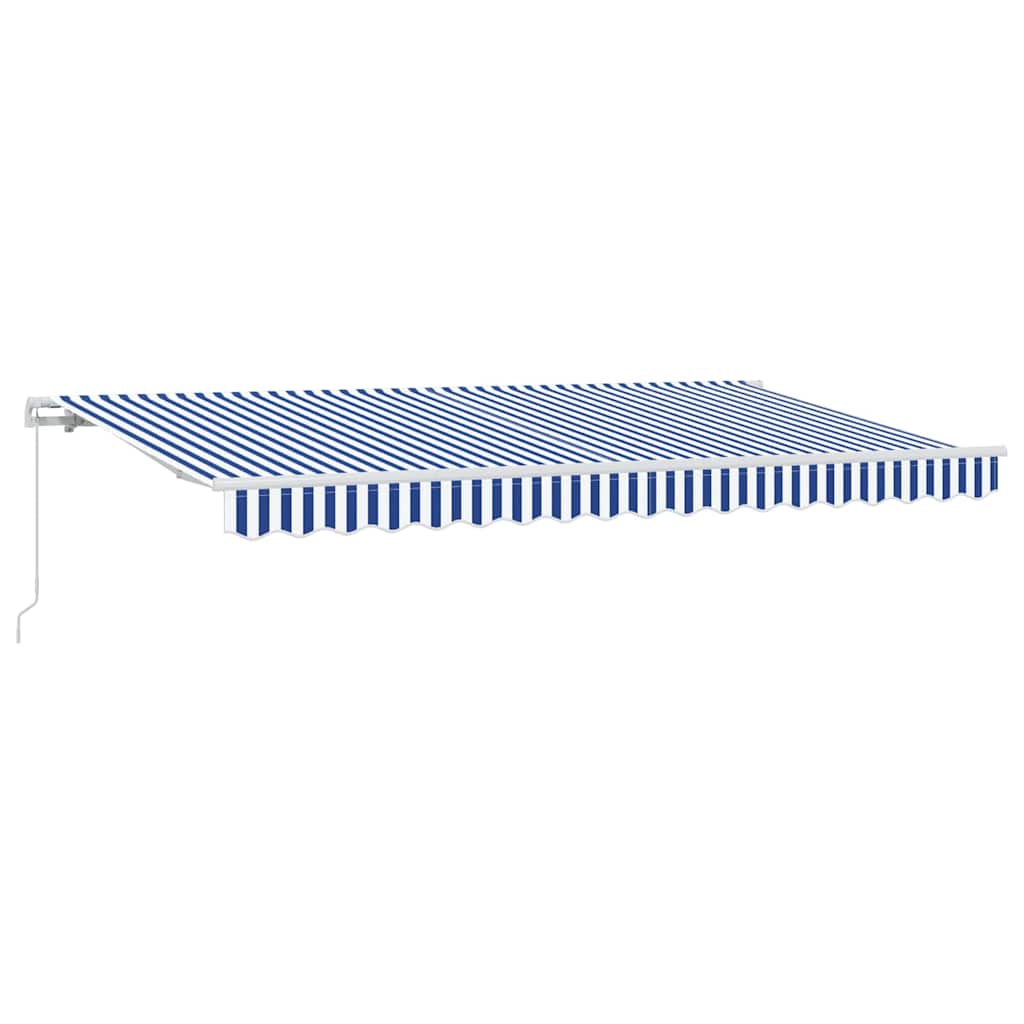 Innvendbar Markise Blå 400 x 200 cm stoff