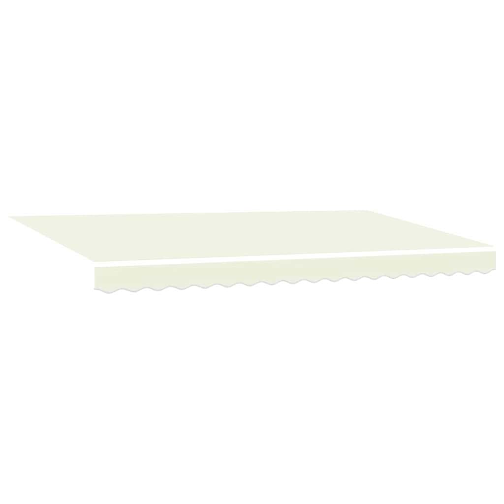 Innvendbar Markise Krem 400 x 200 cm stoff