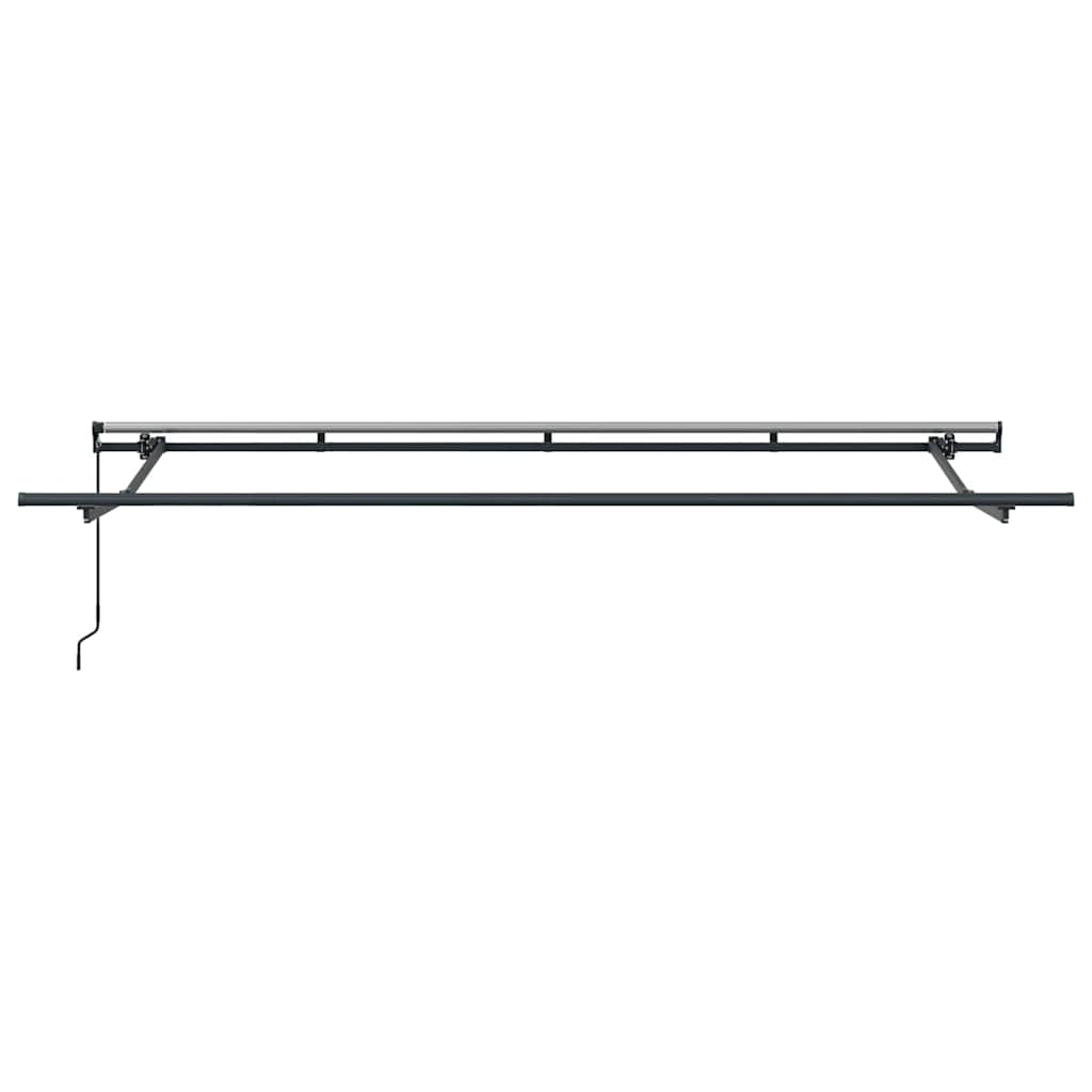 Innvendbar Markise Krem 400 x 200 cm Polyester og aluminium vidaXL