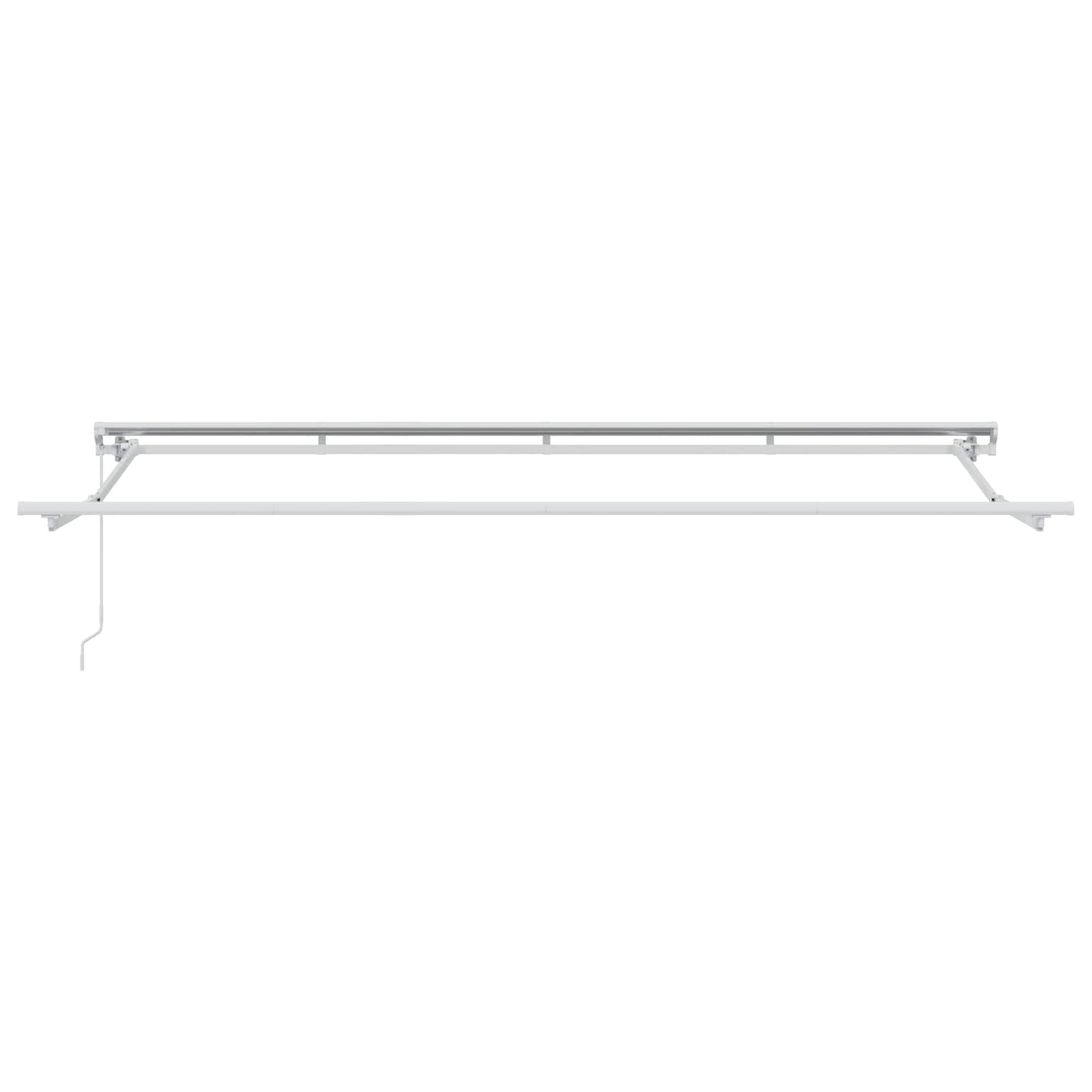 Innvendbar Markise Antrasitt 400 x 200 cm
