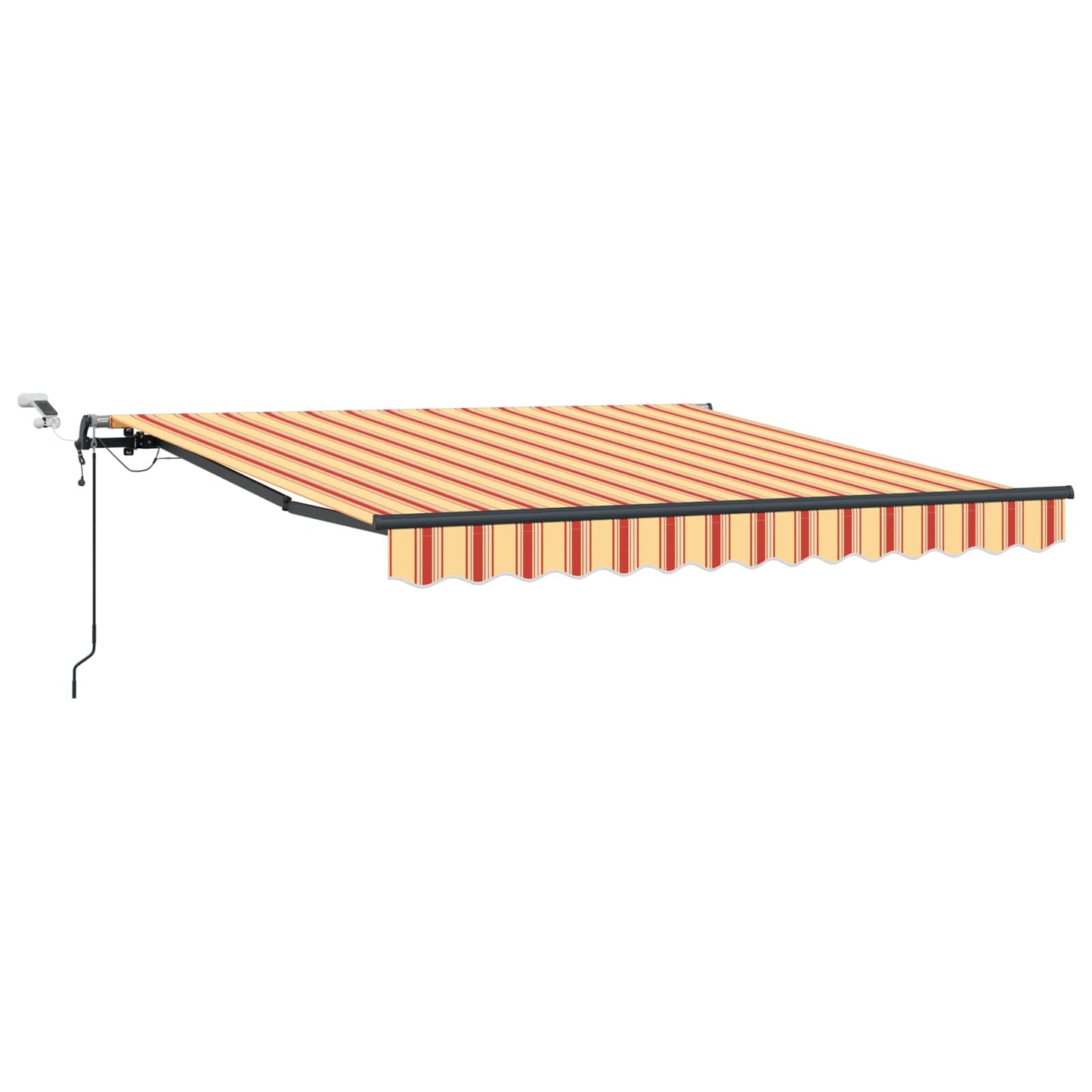 Markiseduk Gul og oransje 300 x 250 cm Polyester