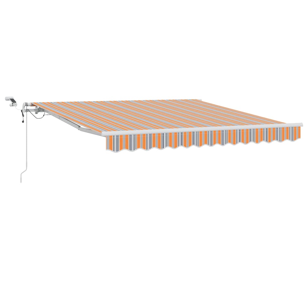 Uttrekkbar markise Flerfarget 300 x 250 cm Polyester