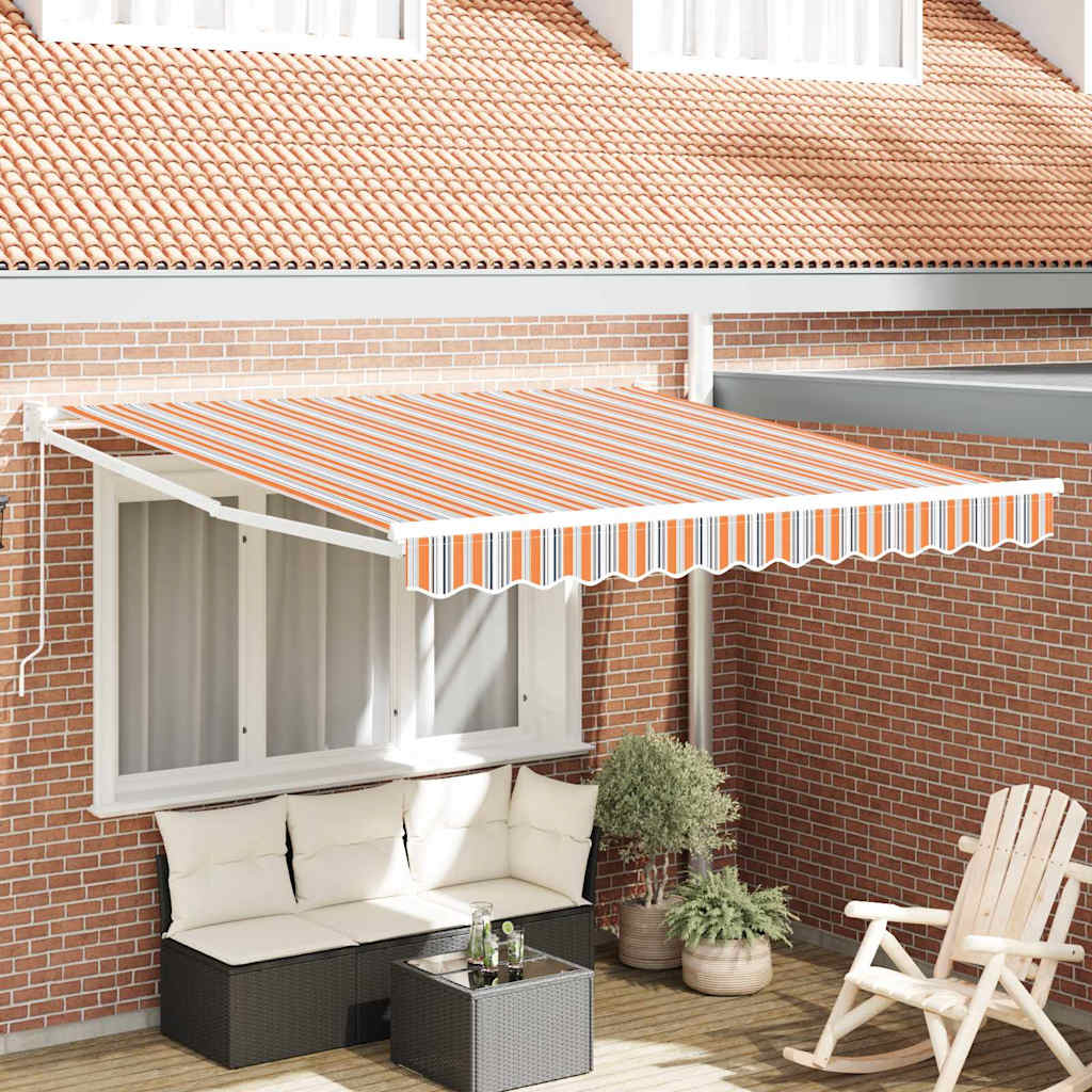 Markise Flerfarget 300 x 250 x 165 cm Polyester vidaXL