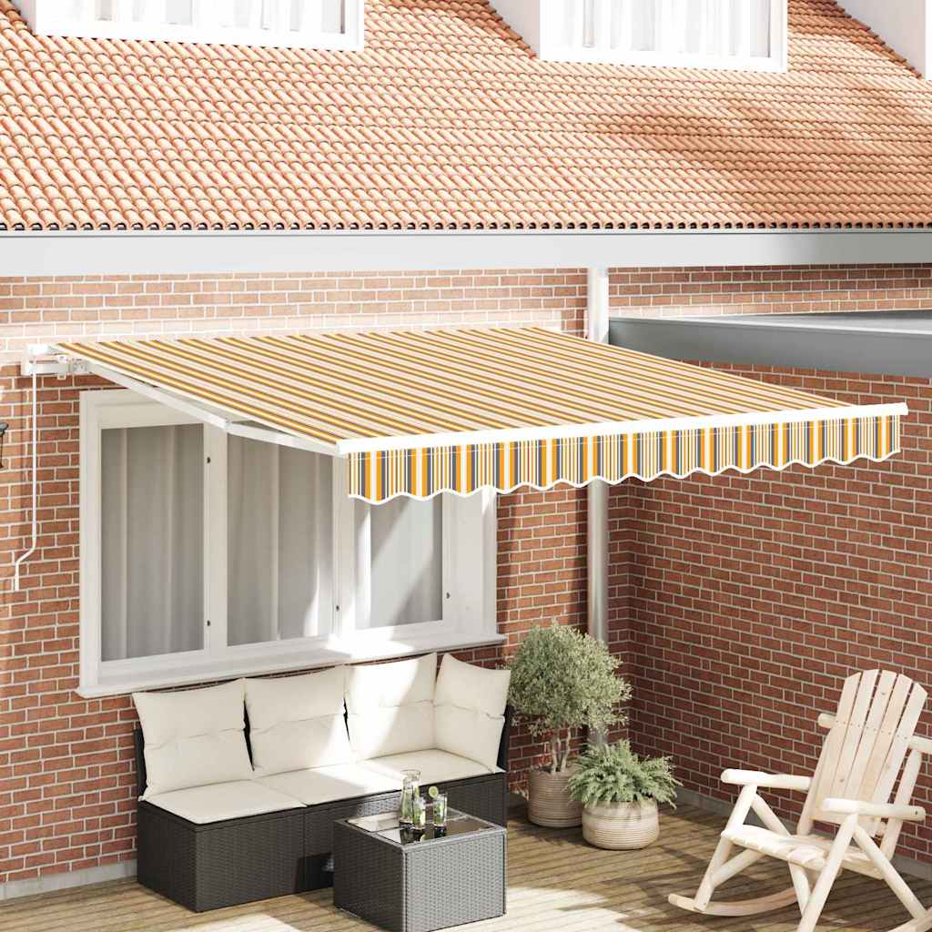 Markise Flerfarget 300 x 250 x 165 cm Polyester vidaXL