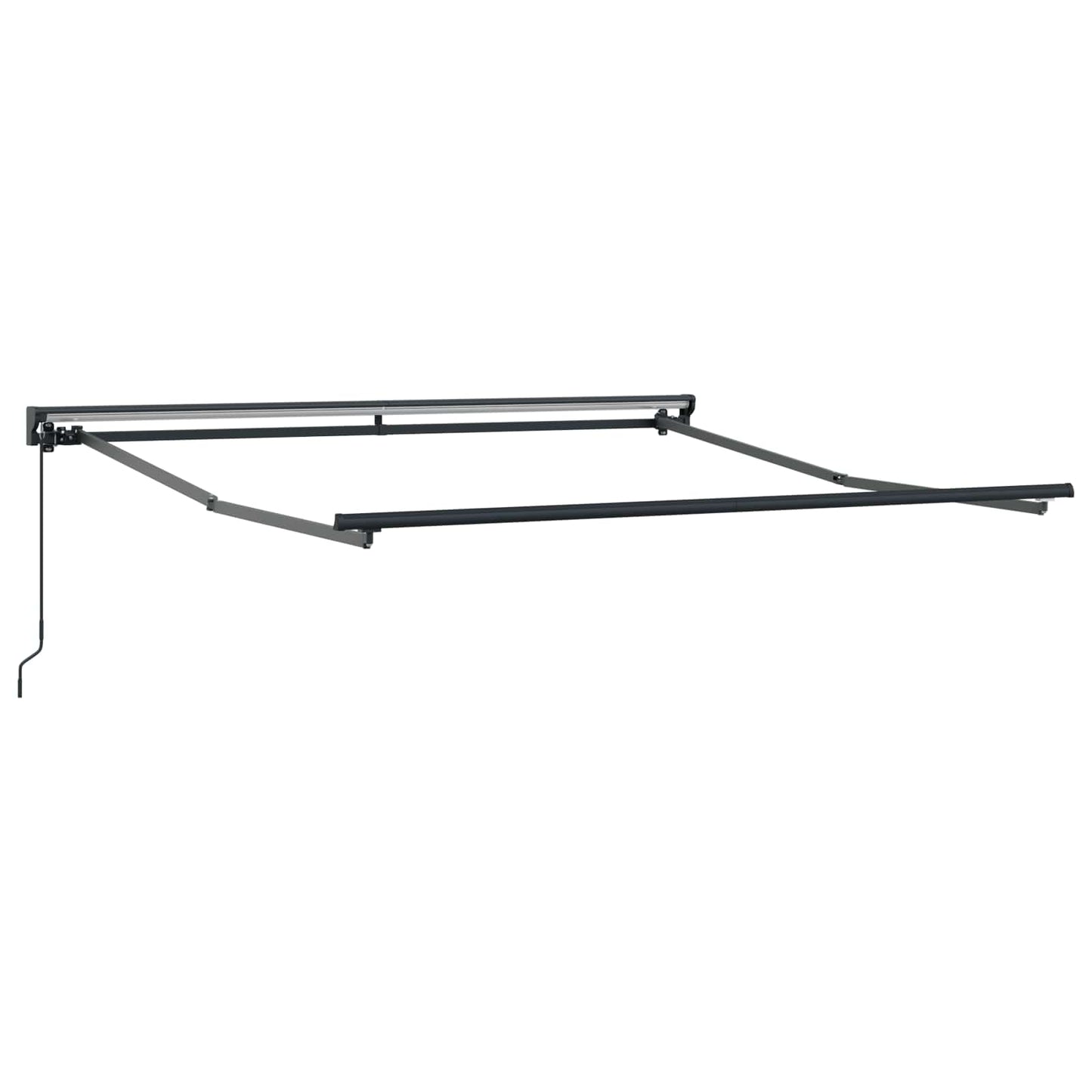 Markiseramme Grønn og gul 300 x 250 cm Polyester med PU-belegg