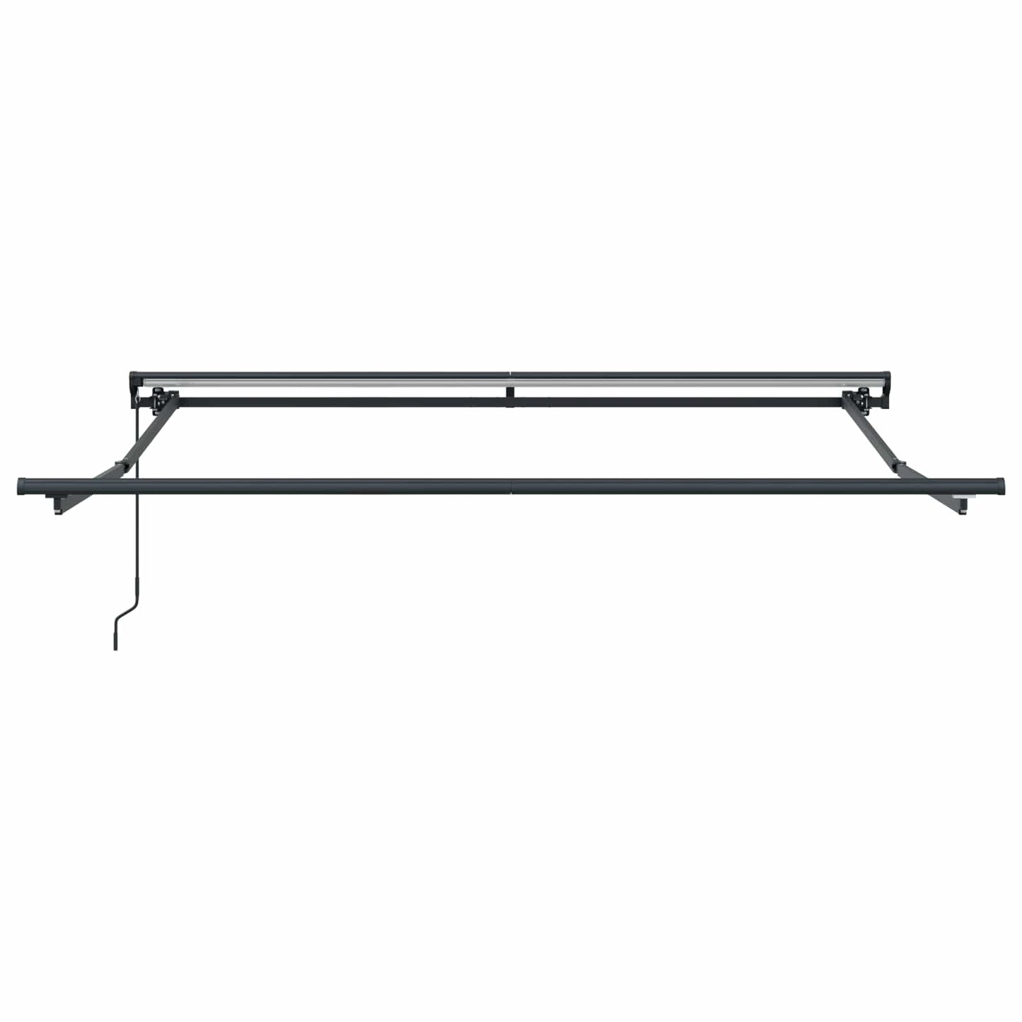 Markiseramme Grønn og gul 300 x 250 cm Polyester med PU-belegg
