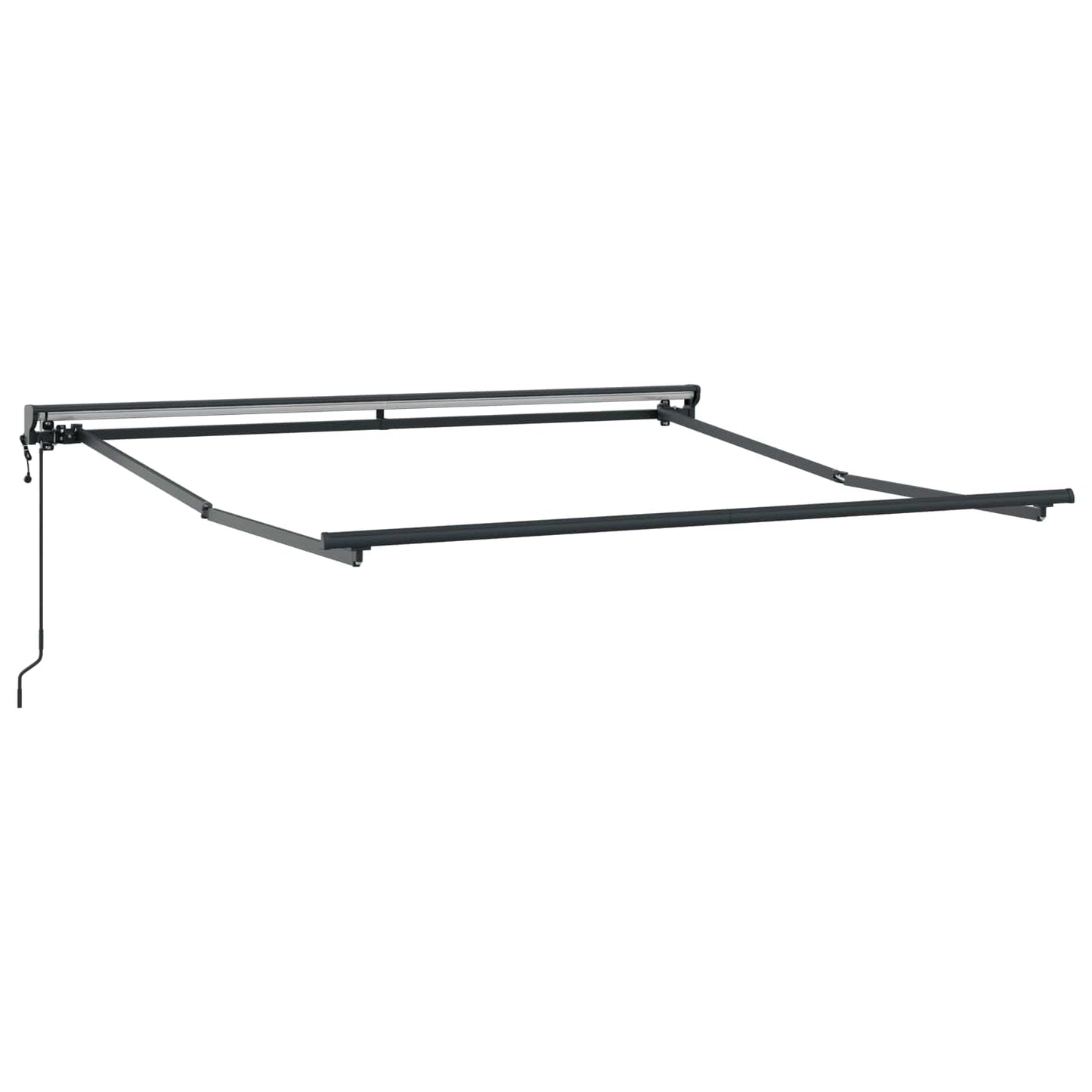 Markiseramme Grønn og gul 300 x 250 cm Polyester med PU-belegg