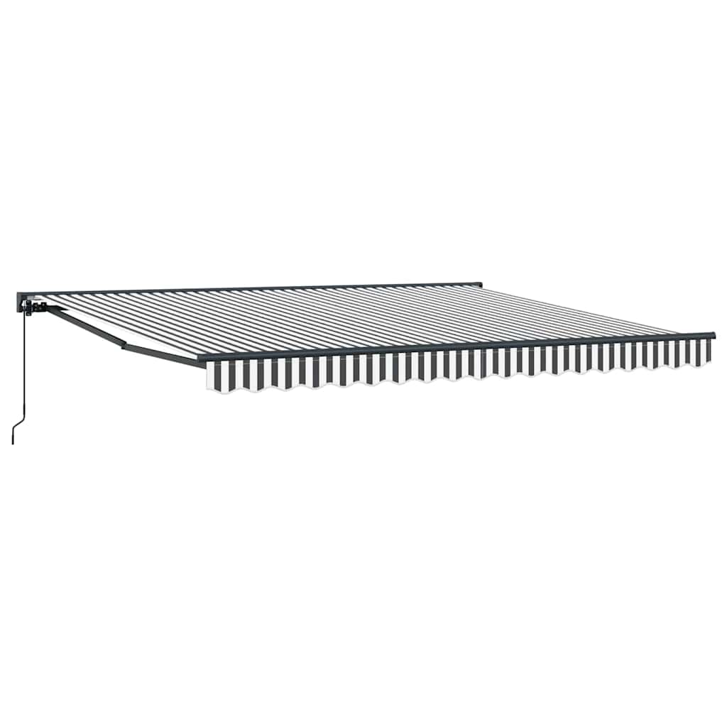 Markiseramme Antrasitt og Hvit 400 × 300 cm