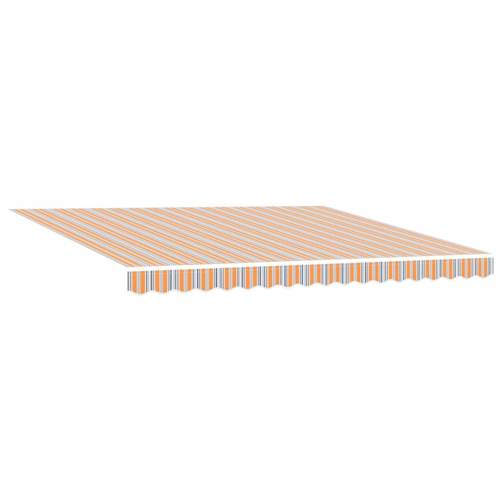 Uttrekkbar markise Flerfarget 400 × 300 cm