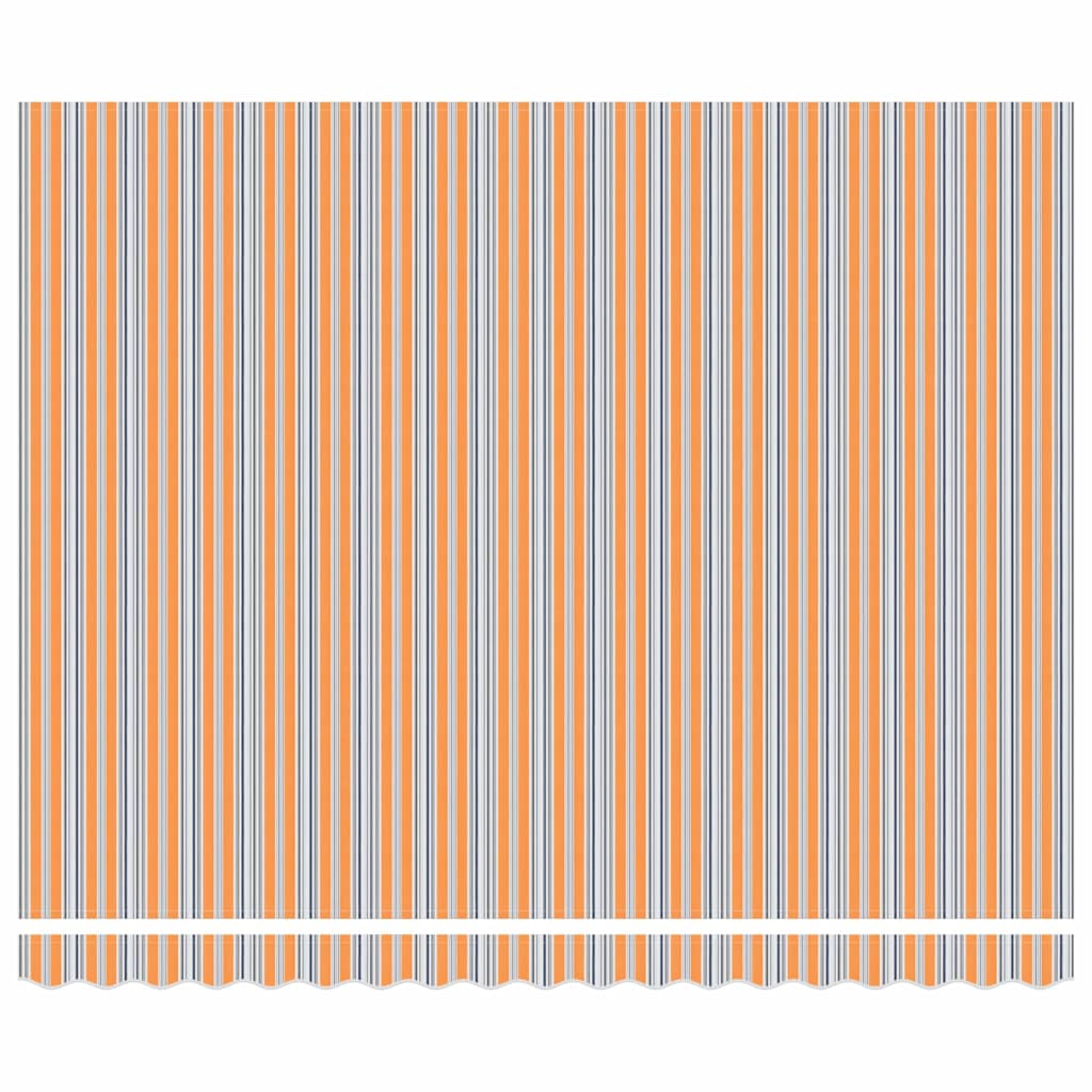 Uttrekkbar markise Flerfarget 400 × 300 cm