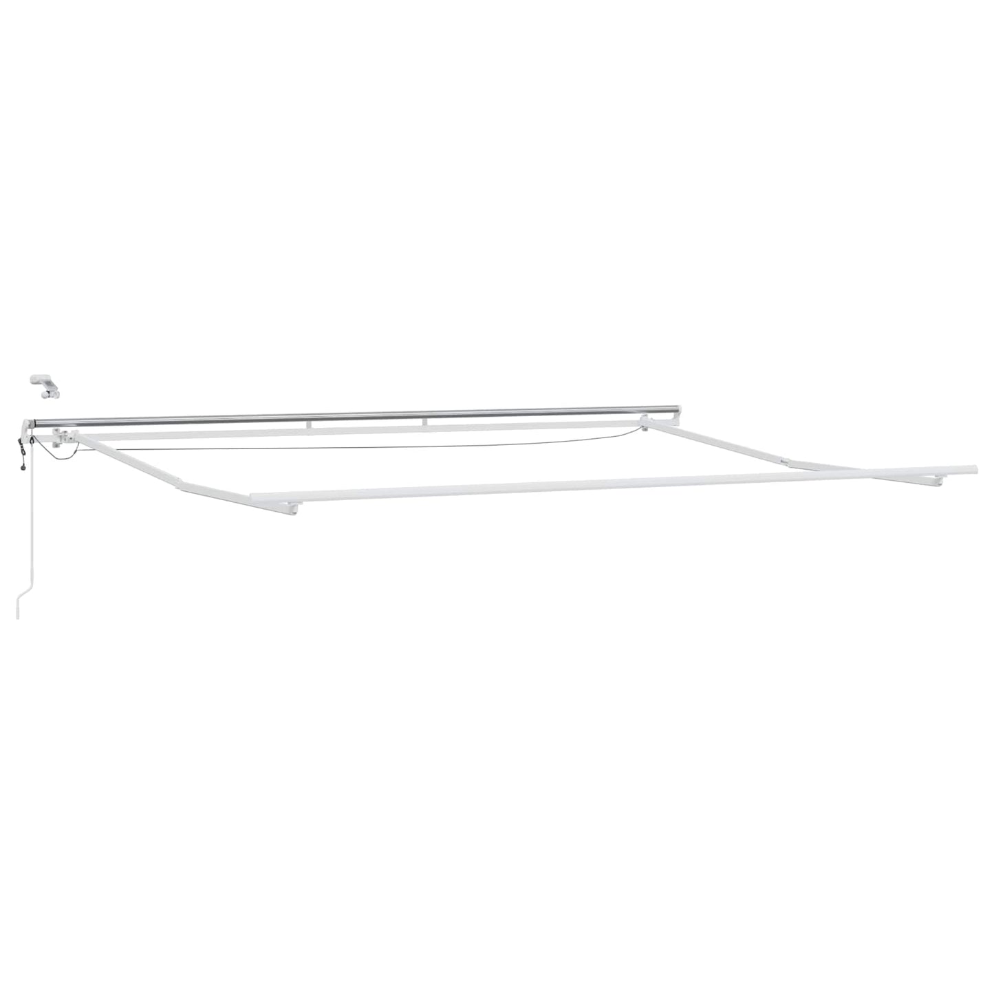 Innvendbar Markise Gul og oransje 400 × 350 cm