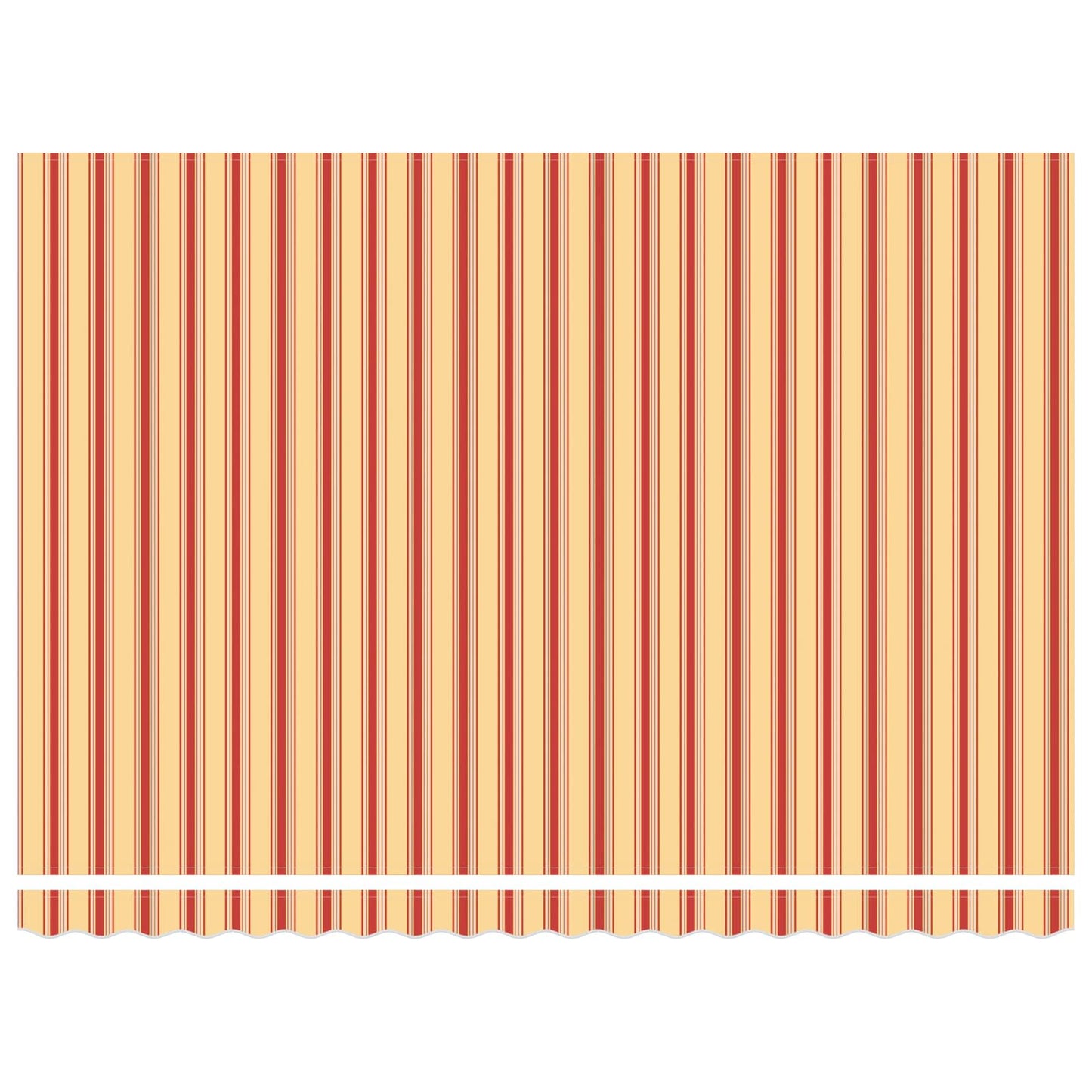 Markise Gul og oransje 450 x 300 x 165 cm Polyester og Metall