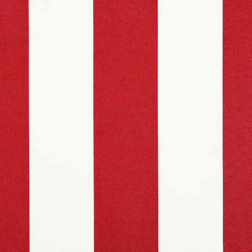 Markise Rød og Hvit 450 x 300 x 165 cm Polyester og Metall