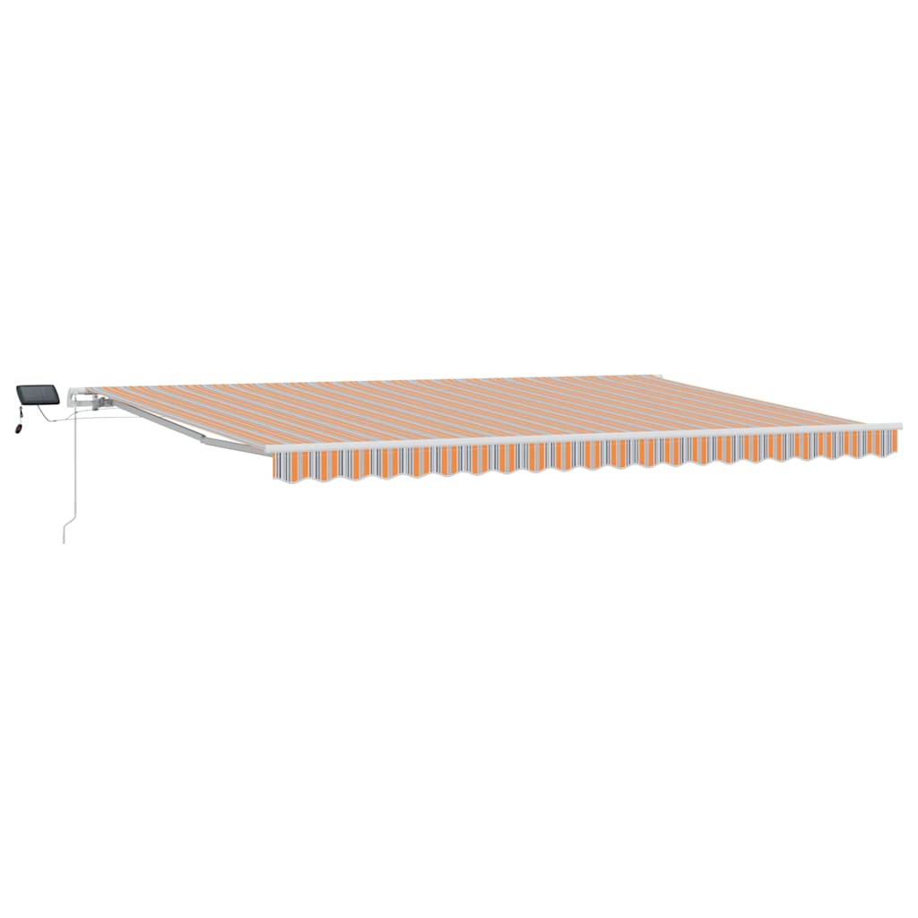 Uttrekkbar markise Flerfarget 500 x 300 x 165 cm