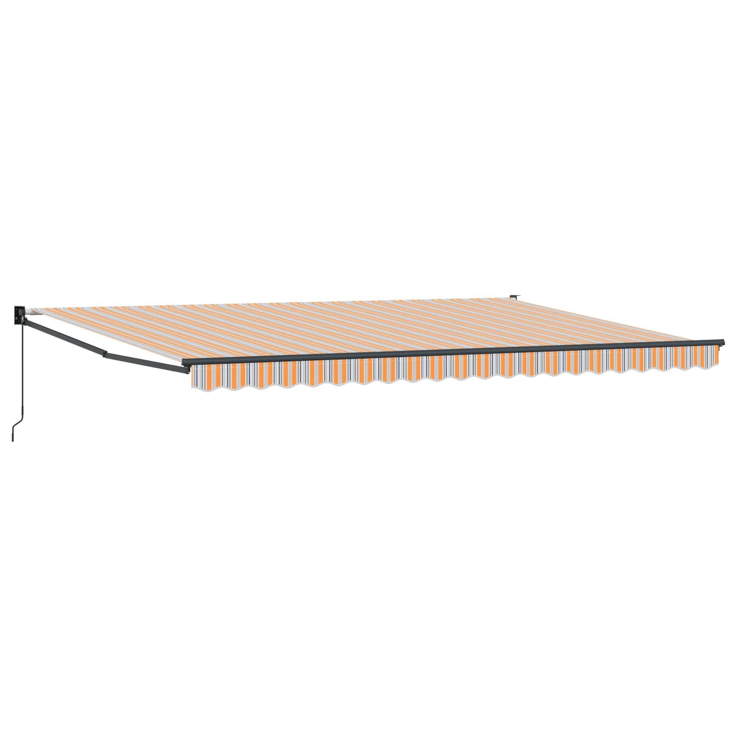 Uttrekkbar markise Flerfarget 500 x 300 x 165 cm