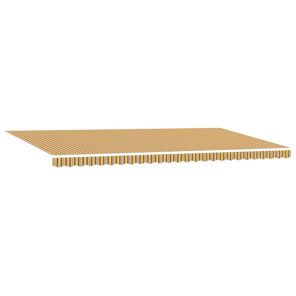 Innvendbar Markise Flerfarget 600 × 300 cm Stoff og stål