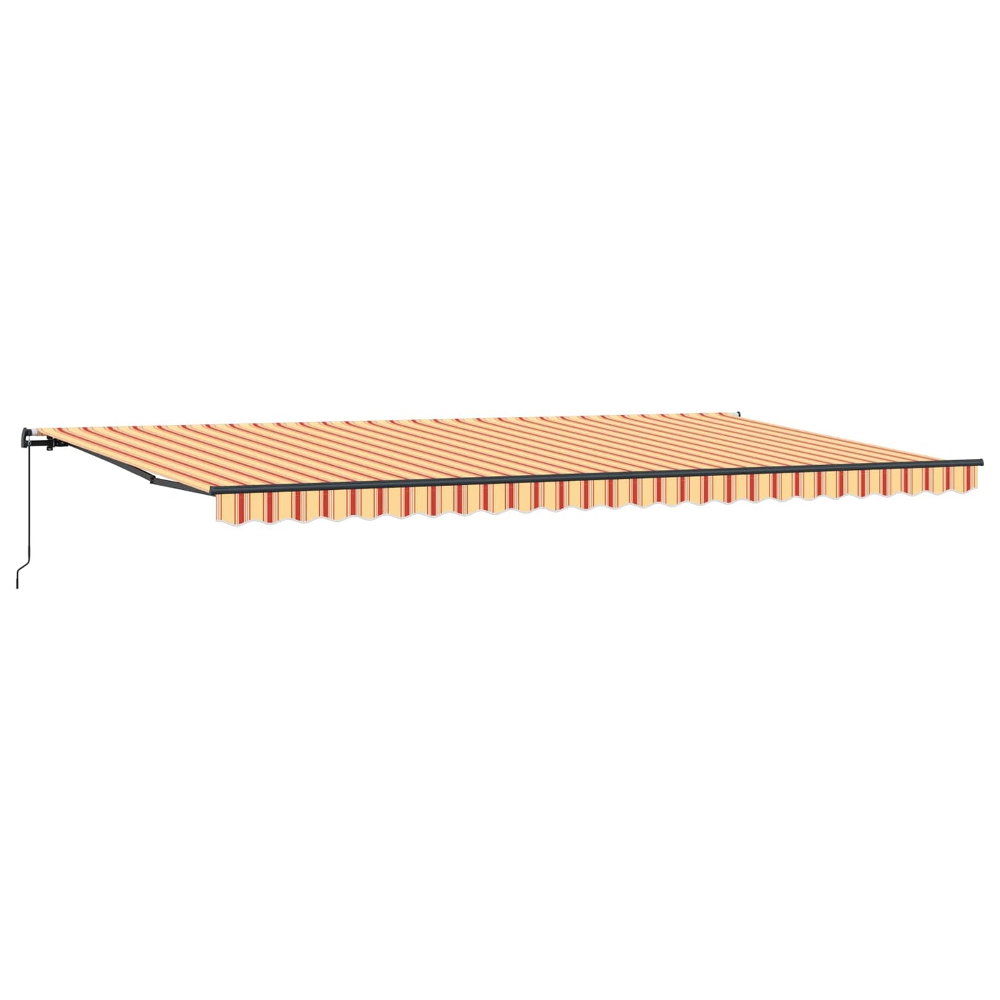 Innvendbar Markise Gul og oransje 600 × 350 cm